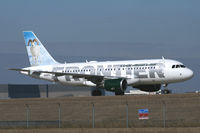 N925FR @ DFW - Frontier Airlines at DFW - by Zane Adams
