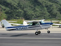 N704UT @ SZP - 1976 Cessna 150M, Continental O-200 100 Hp, takeoff Rwy 22 - by Doug Robertson