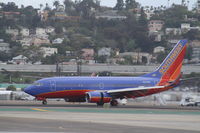 N291WN @ KSAN - Boeing 737-700 - by Mark Pasqualino