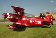 G-SIIB @ EGBR - Aviat Pitts S-2B Special at Breighton Airfield in 1999. - by Malcolm Clarke