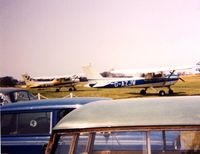 G-AZJW @ EGSQ - Cessna F150L Clacton 1983 - by GeoffW