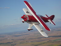 N40GW @ KARR - Pitts S-2E over northern Illinois - by Beth Klausner