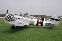 LY-AMO @ EGTC - Yakovlev Yak-50 at the 1994 PFA Rally, Cranfield Airport. - by Malcolm Clarke