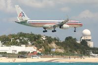 N638AA @ TNCM - American airlines N638AA landing at TNCM just over the tresh hold