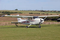 G-BGRO @ FISHBURN - Reims F172M Skyhawk at Fishburn Airfield, UK in 2005. - by Malcolm Clarke