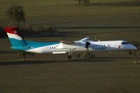 LX-LGD @ EDDR - short final RW09 - by Friedrich Becker