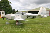 G-NIEN @ FISHBURN - Van's RV-9A at Fishburn Airfield in 2008, at the time of its maiden flight and prior to painting by John Stahr, Florida.. - by Malcolm Clarke