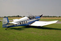 G-AZGA @ EGBR - Wassmer D-120 Paris-Nice at Breighton Airfield, UK in 1996. - by Malcolm Clarke