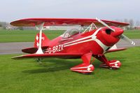 G-BRZX @ EGBR - Pitts S-1S Special. At the 2006 John McLean Trophy aerobatic competition, Breighton Airfield, UK. - by Malcolm Clarke