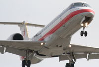 N838AE @ KLAX - American Eagle Embraer EMB-135KL, EGF3115 arriving from SJC 24R KLAX. - by Mark Kalfas