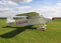 G-BOHV @ FISHBURN - Wittman W-8 Tailwind at Fishburn Airfield, UK in 2004. - by Malcolm Clarke