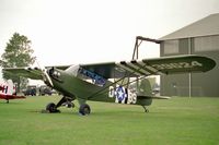 G-BVMH @ EGXC - WAG-Aero Sport Trainer at RAF Conningsby's Photocall 94. - by Malcolm Clarke