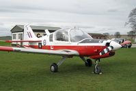 G-BZDP @ FISHBURN - Scottish Aviation Bulldog T1. Ex RAF XX551 at Fishburn Airfield, UK in 2009. - by Malcolm Clarke
