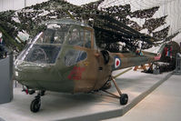 XL762 @ E FORTUNE - Saro (Saunders-Roe) Skeeter AOP12 at The Museum of Flight, East Fortune in 1993. - by Malcolm Clarke