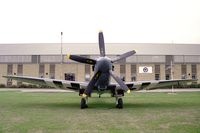 PS853 @ EGXC - Supermarine 389 Spitfire PR19. Parked outside the Battle of Britain Memorial Flight premises at RAF Coningsby during Photocall 94. - by Malcolm Clarke