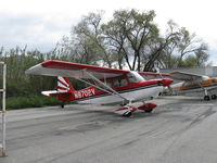 N8702V @ SZP - 1975 Bellanca 8KCAB DECATHLON, Lycoming IO-320 150 Hp - by Doug Robertson