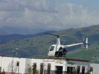 N7028U @ POC - Taking off westbound - by Helicopterfriend