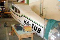 HA-TUB @ LHKV - Hungary-Kaposújlak airport hangar - by Attila Groszvald-Groszi