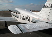 G-OARA @ EGLK - VISITOR PARKED ON THE TERMINAL APRON - by BIKE PILOT