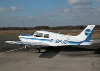 G-BPJO @ EGLK - VISITOR PARKED ON THE TERMINAL APRON - by BIKE PILOT