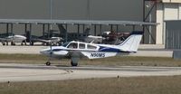 N90MS @ KAPF - Departing runway 32 - by Kreg Anderson