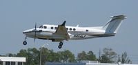 N454LF @ KAPF - Arriving on runway 32 - by Kreg Anderson