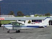 N8841X @ POC - Parked near Ballard Aviation - by Helicopterfriend