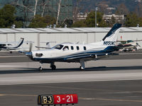 N850WC @ KSMO - N850WC departing from RWY 21 - by Torsten Hoff