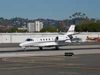 N622QS @ KSMO - N622QS departing from RWY 21 - by Torsten Hoff
