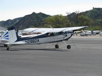 N2982A @ SZP - 1953 Cessna 180, Continental O-470-A 225 Hp, 1st year of production - by Doug Robertson