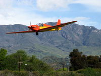 N1700F @ SZP - 1967 Sportavia-Putzer FOURNIER R.F.4.D motor-glider, Rectimo (VW) 4AR 1200 modified to 1,400 c.c. 40 Hp, on final Rwy 22 - by Doug Robertson