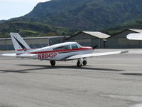 N8843P @ SZP - 1965 Piper PA-24-260 COMANCHE, Lycoming TIO-540 260 Hp, turbo mod - by Doug Robertson