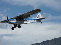 N2573J @ SZP - 1979 Piper PA-18-150 SUPER CUB, Lycoming O-320 150 Hp, on final Rwy 22 - by Doug Robertson