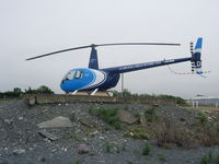 ZK-HLD @ KAIKOURA - Robinson R44 on Kaikoura Beach - by magnaman