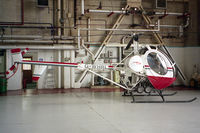 G-WHRL @ EGTC - Schweizer 300C (269C) at Cranfield Airport in 1993. - by Malcolm Clarke
