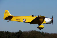 G-AKAT @ EGBR - Miles Hawk Trainer - One of the many aircraft at Breighton on a fine Spring morning