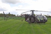 HA-LFZ @ EGNG - Sud SA-318C Alouette II at Bagby Airfield's 2004 Fly-in. - by Malcolm Clarke