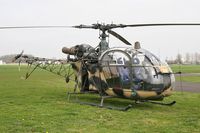 HA-LFZ @ EGBR - Sud SA-318C Alouette ll at Breighton Airfield in 2006. - by Malcolm Clarke