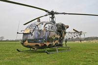 HA-LFZ @ EGBR - Sud SA-318C Alouette II at Breighton Airfield in 2006. - by Malcolm Clarke