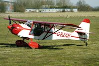 G-BZAR @ EGBR - DENNEY KITFOX 4-1200 SPEEDSTER - One of the many aircraft at Breighton on a fine Spring morning