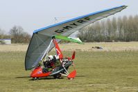 G-MYRF @ EGBR - PEGASUS QUANTUM 15 - One of the many aircraft at Breighton on a fine Spring morning