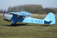 G-AIBW @ EGBR - 1946 Auster Aircraft Ltd AUSTER J1N - One of the many aircraft at Breighton on a fine Spring morning