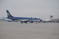 N171HQ @ COS - midwest airlines ERJ190 at COS, due to ground stop @ DEN - by globemaster3