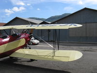 N823K @ SZP - 1993 Ball GREAT LAKES 2T-1AK as NX823K, Kinner R 56 5 cylinder radial 160 Hp modified for fuel injection, four ailerons - by Doug Robertson