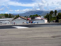 N72922 @ SZP - 1946 Cessna 140, Continental C85 85 Hp, landing Rwy 22, Thanks, Nick! - by Doug Robertson