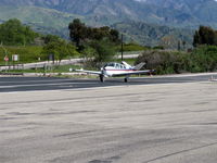 N7156N @ SZP - 1968 Beech V35A, Continental IO-520-B 285 Hp, takeoff roll Rwy 22 - by Doug Robertson