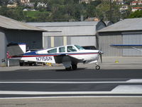 N7156N @ SZP - 1968 Beech V35A BONANZA, Continental IO-520-B 285 Hp, taxi - by Doug Robertson