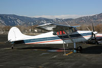 N2323D @ BDU - Basking in the sun on a nice spring day - by Duncan Kirk
