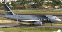 N531NK @ TNCM - Spirit wings N513NK taxing to the holding point alpha - by Daniel Jef