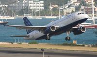 N709JB @ TNCM - Jet Blue N709JB departing TNCM runway 28